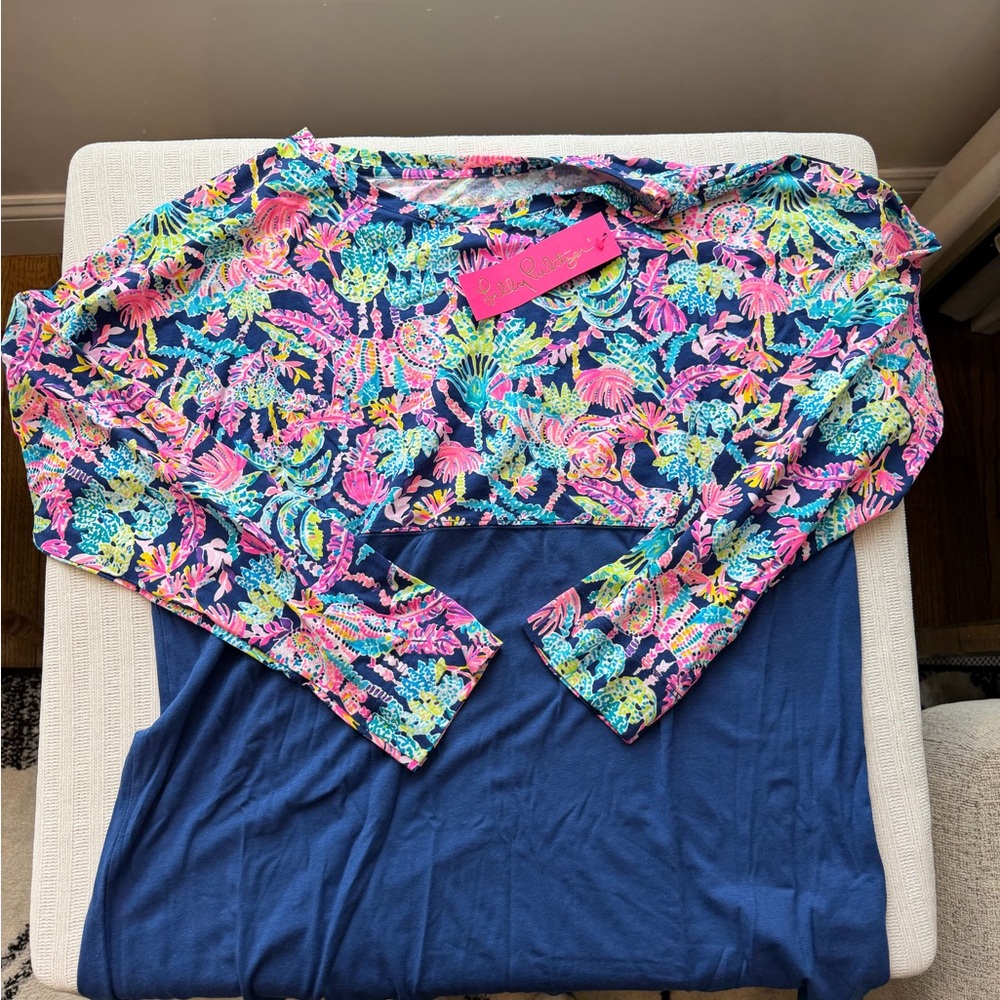 Colorful Floral Long Sleeve Top